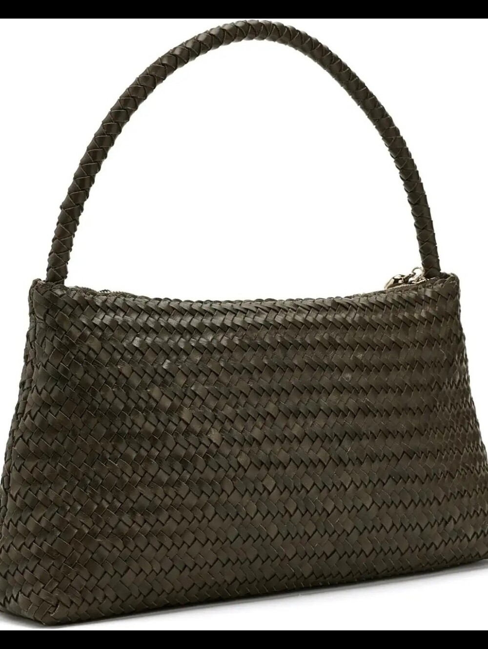 NWT Madewell Signature Woven Zip-Top Shoulder Bag - Picture 4 of 8
